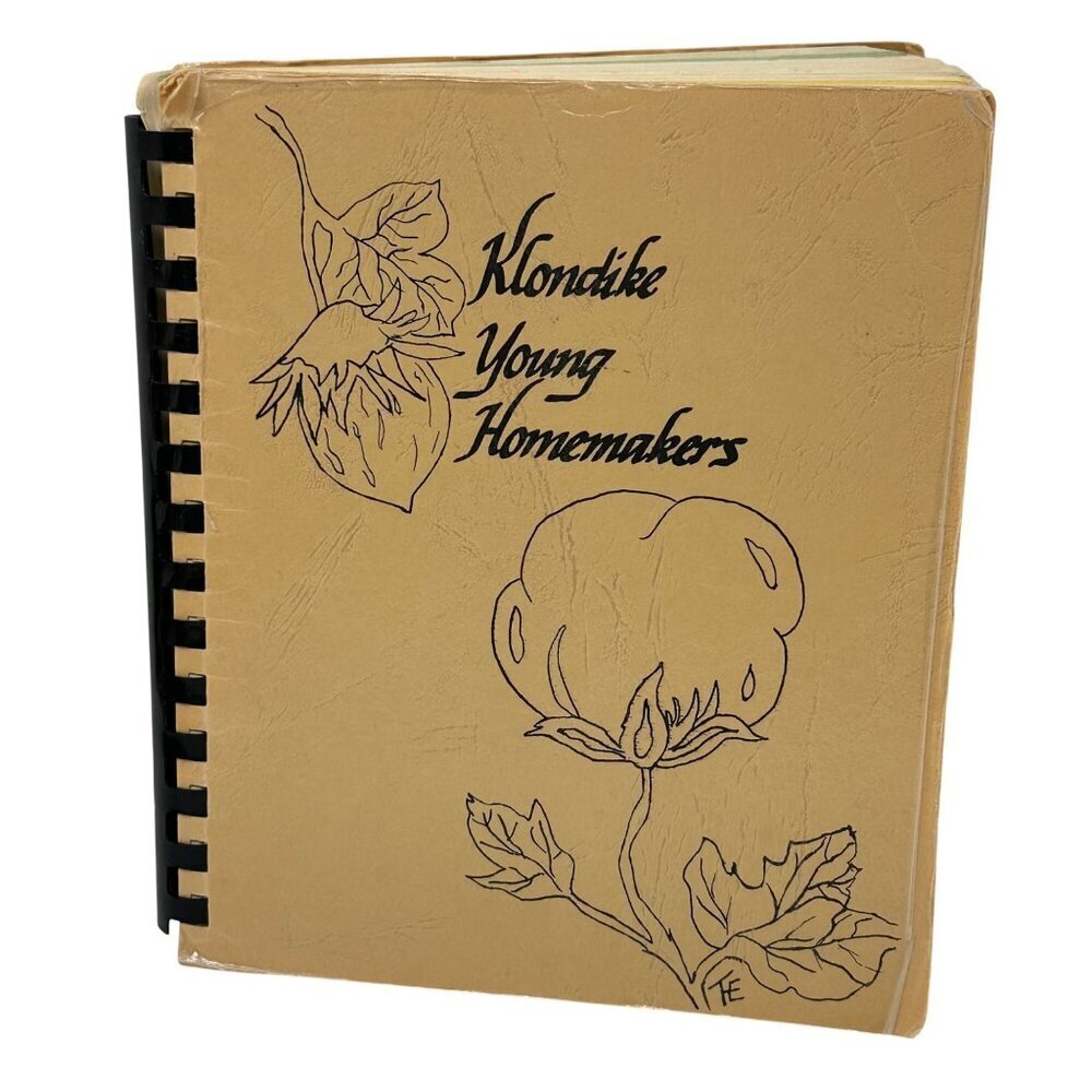 Klondike Young Homemakers Cookbook 1983 Spiral-Bound Vintage Recipes Classic